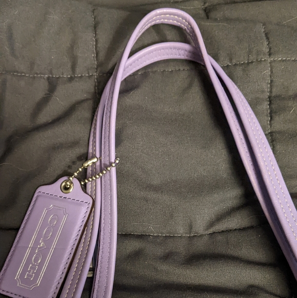 Coach Canvas and Leather Tote - Picture 7 of 12